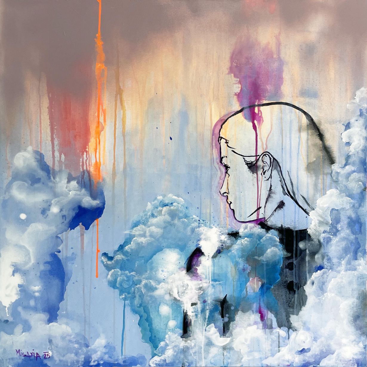 Ten pocit,  když tě mrak obejme / That feeling when a cloud embraces you