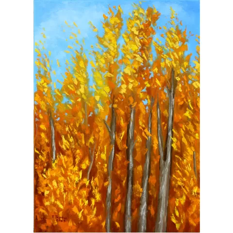 "The rustle of autumn" by Tetiana Teresh