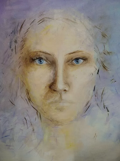 Portrét ženy - naděje by Martina Kordinová