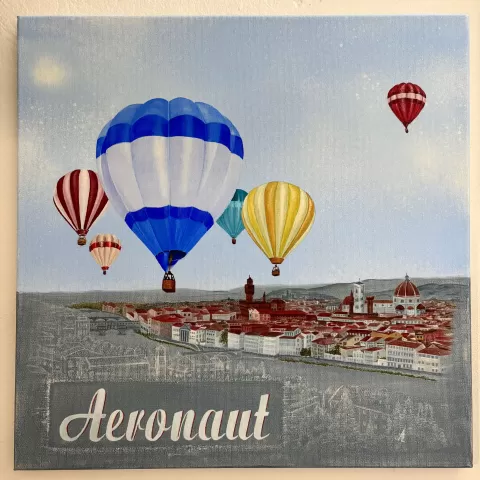 Vzduchoplavec by Andrea Erbenová