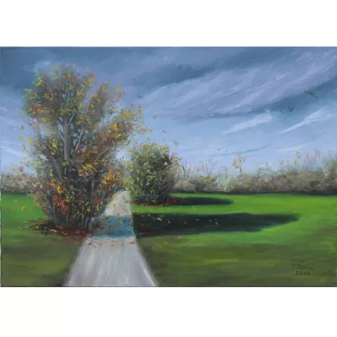 "The road to the home" by Tetiana Teresh