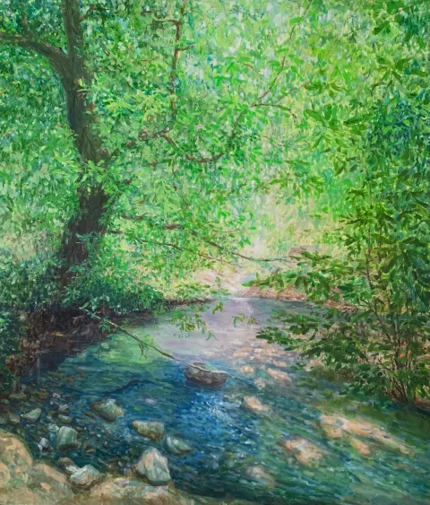 midday in the mountains by Ksenia Snezhko