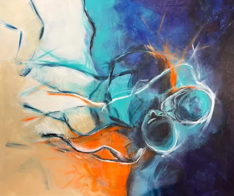 Kde končíš já začínám / Where I end, you begin by Klára Langrová