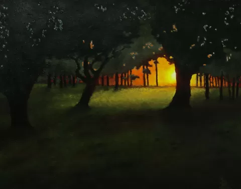 Květnový večer by Oleg Baulin