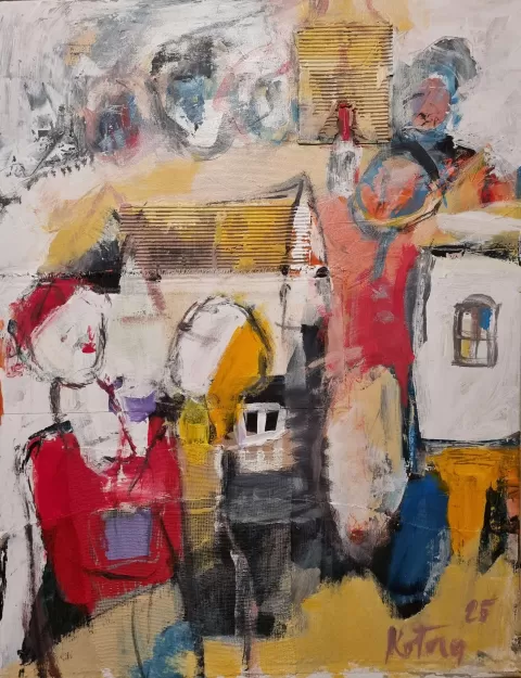 Rozhovor na dedine 2 by Miroslav Kotora