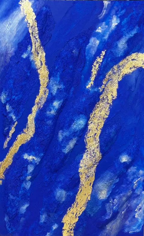 Otisk modrého snu by Silvia Füzéri