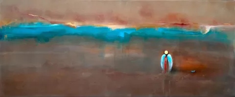 Stranger of my landscape by Agáta Rut