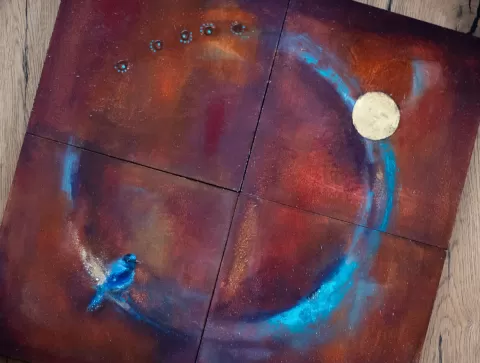 All I need (quadriptych) by Agáta Rut