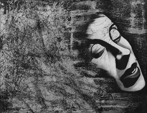 Behind the face by Věra Kosová