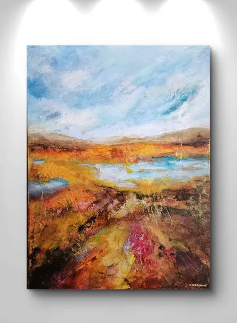 Farebná krajina by Mária Varcholová