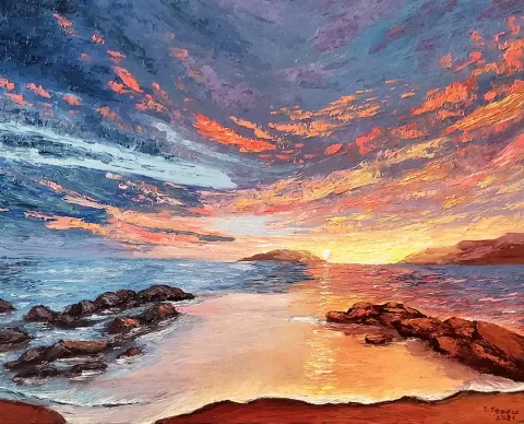 "A Sunset" by Tetiana Teresh