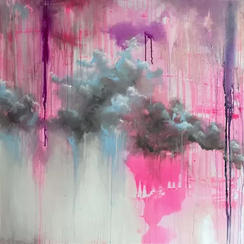 Růžová na nebi / Rose - hued sky by Michaela Adamčíková