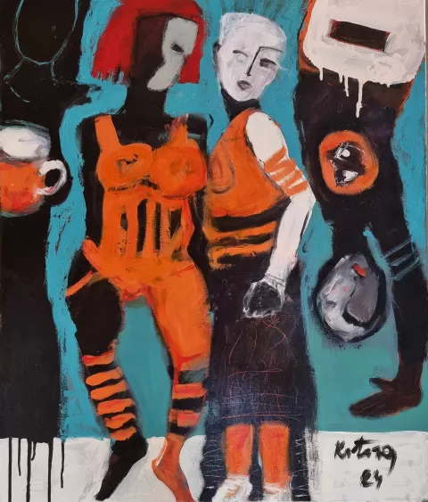 Navždy verní oranžovo čierni by Miroslav Kotora