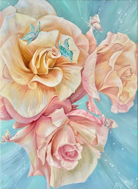 Follow the butterflies. by Evgeniya Mastyaeva