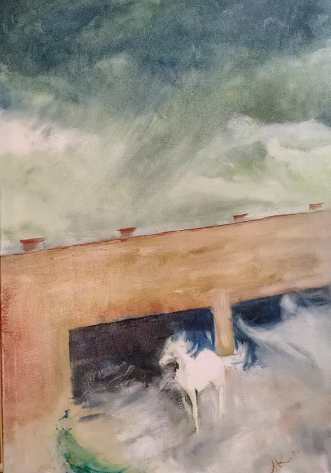 Bouře nad bastionem - Dragan a anděl by Martina Kordinová
