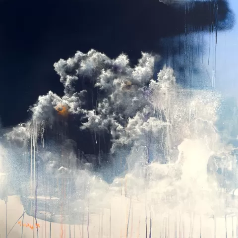 Vodopády v mracích / Waterfalls in the clouds by Michaela Adamčíková