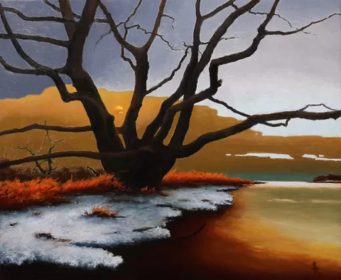 Fiery Winter by Oleg Baulin