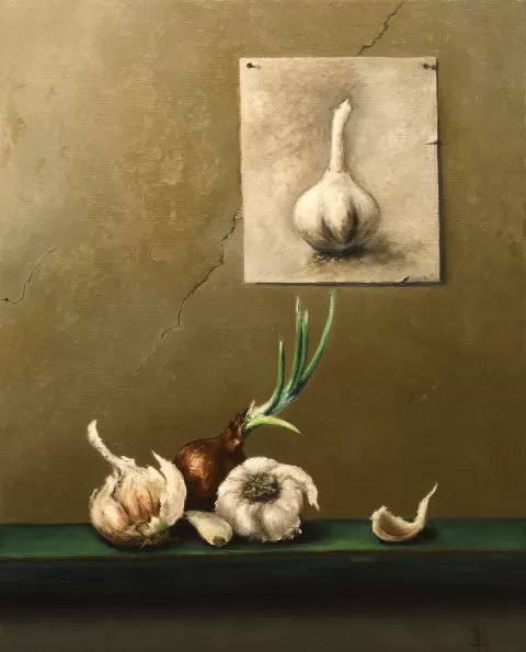 Garlic by Oleg Baulin