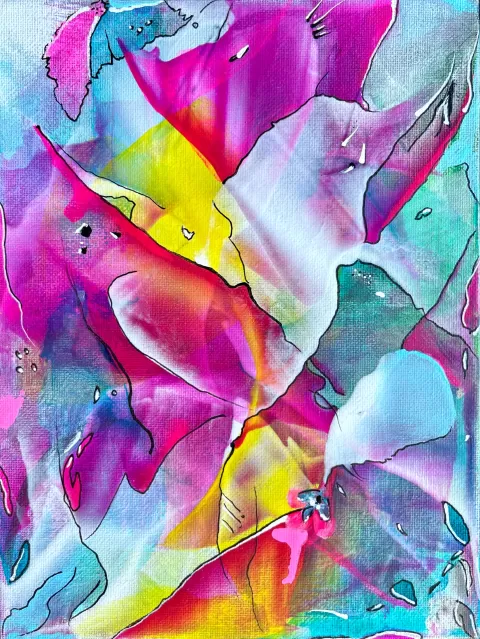 Mini abstract IV. by Kateřina Bohušíková
