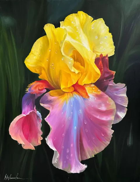 The flower of seven colours. by Evgeniya Mastyaeva