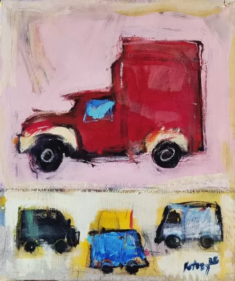 Street food cars by Miroslav Kotora