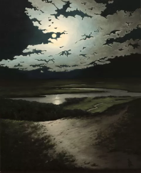 Night Life of Clouds by Oleg Baulin