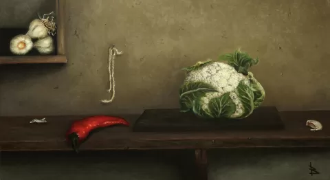 Red pepper by Oleg Baulin