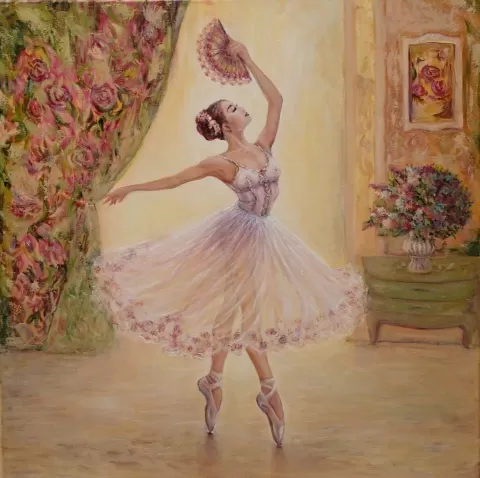 Arabeska v růžích by Pavlína Kráčmarová