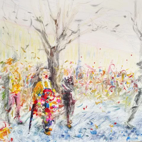 Klaun by Martina Kordinová