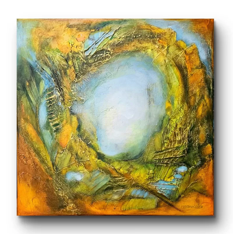 Abstrakt " Kvet Zeme "