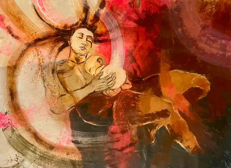 První nádech / First breath