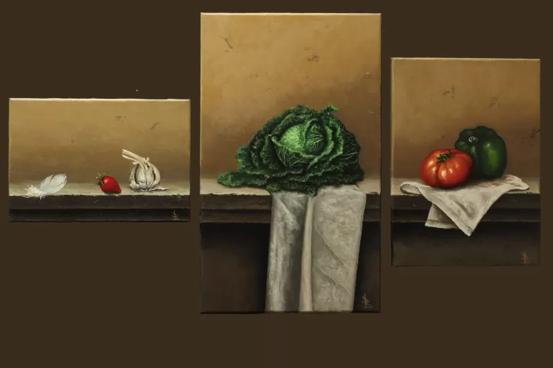Still Life. A Triptych